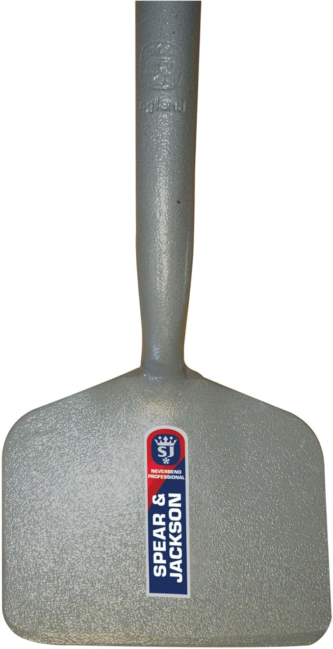 Spear & Jackson 3678AV Tonga Field Hoe Head, 7" Solid Forged Carbon Steel Blade, Powder-Coated Finish for Enhanced Durability