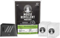 Grandpa Gus's Extra-Strength Mouse Repellent with Bonus Pouch Holder, Cinnamon/Peppermint Oils Repel Mice from Nesting & Freshen Air in Car/RV/Boat/Garage/Shed/Cabin, 1.75 Oz (10 Pouches)