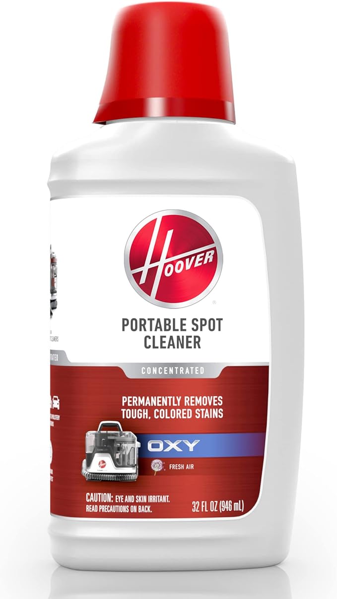 Hoover CleanSlate Plus Carpet & Upholstery Spot Cleaner, Stain Remover & Oxy Premixed Spot Cleaner Solution, Stain Remover and Odor Neutralizer & Renewal Deep Cleaning Carpet Shampoo