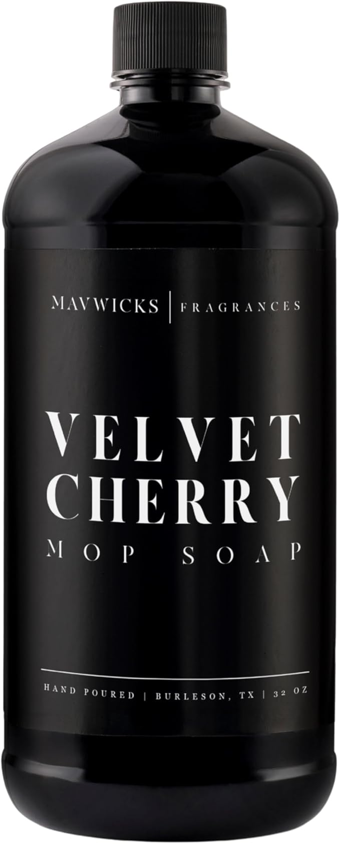 Fragrances - Luxury Mop Soap (Velvet Cherry) 32 Oz – Velvet Cherry Scented Floor Cleaner for Mopping – Pet Safe, Best Smelling Mop Detergent for All Surfaces