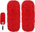 Reusable Microfiber Duster Refills Compatible with OXO & MR.SIGA Duster - Washable Duster for Household Cleaning Dusting Furniture Blind Ceiling Fan 2Pack (Handle NOT Included)