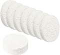 uxcell 20Pcs Cellulose Sponges, Round Kitchen Clean Sponges Non-Scratch Compressed Dish Scrubber for Kitchen Household Cookware Bathroom Cleaning & DIY, White