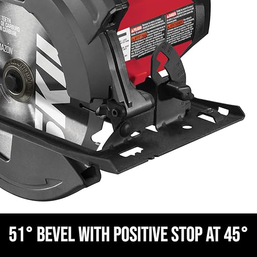 SKIL 15 Amp 7-1/4 Inch Circular Saw with Single Beam Laser Guide - 5280-01