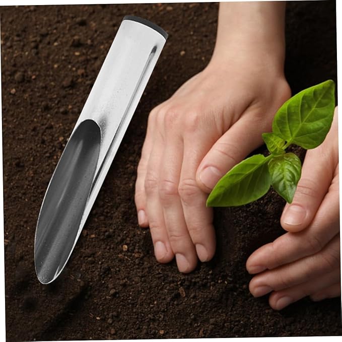 BESPORTBLE Bonsai Soil Soop, Stainless Steel Bucket Soil Scoop Garden Soil Scoop Bucket Shovel Bonsai Tool Soil Cup for Plant Flower Succulent