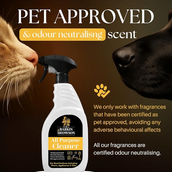 Barkin & Meowson Odor Neutralizing Floor Cleaner 1.5 Litre / 50.72 fl.oz. - Odor Neutralizing and Pet Friendly Scent