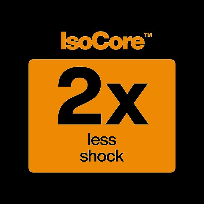 Fiskars Pro IsoCore Dual-Ended Pickaxe and Hoe – 36-Inch Shock-Absorbing Handle – Durable Forged Steel for Digging and Cultivating - Orange/Black