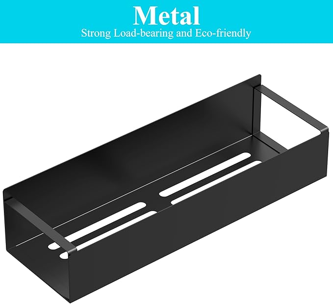 Metal Magnetic Water Bottle Holder for Refrigerator, Cup Holder Organizer for Stanley and Tumbler for Kitchen, 4 Pack, Jet Black