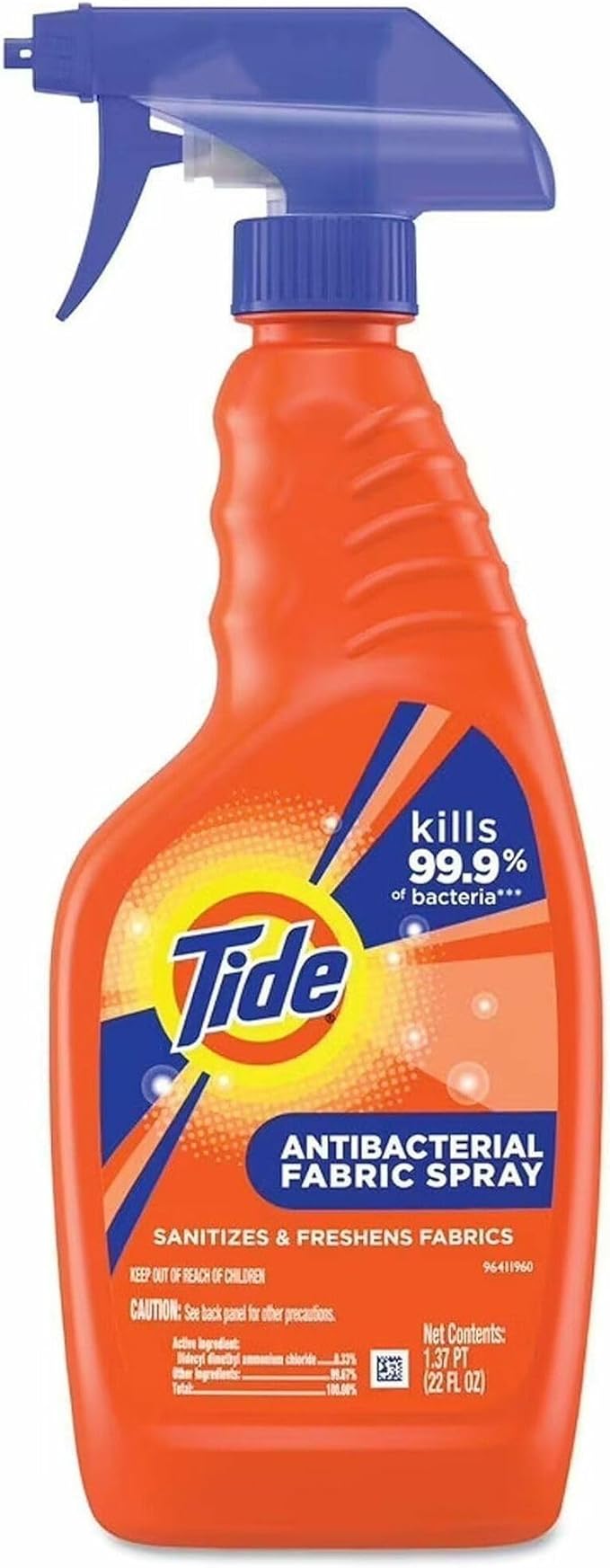 Tide Antibacterial Fabric Spray, 22 fl oz