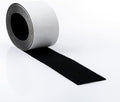 FOSHIO Micro Fiber Felt for Squeegee Edge Wrapping 2 Meters Length - Black Felt to Cover The Edges of Hard Card Squeegees
