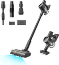 DREAME Cordless Stick Vacuum R20 Pure, 150AW Powerful Suction, Celeste LED Illumination, Anti-Tangle, Hard Floor & Carpet Cleaning, Up to 90Min Runtime, LED Screen, Lightweight, Versatile Attachments
