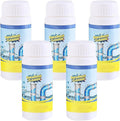 Sink & Drain Cleaner, Drain Cleaner Powder, 3.9 oz Bottle, Sewer Pipe Maintainer for Kitchen, Bathtub, Shower Drains (5Bottles)