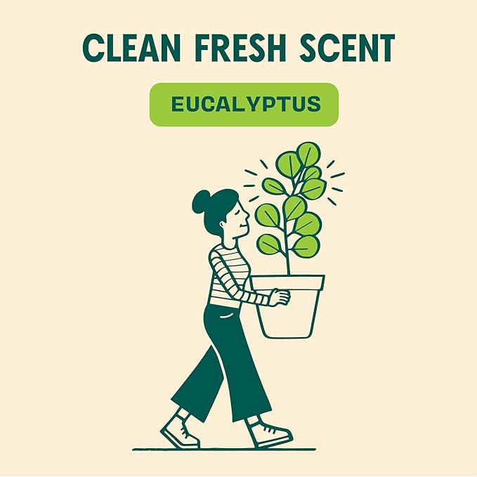 Aunt Fannie's All Purpose Household Cleaner, Multi-surface Spray, Powered by Vinegar for Kitchen, Bath, Windows and Countertops, Eucalyptus Scent (Refill)