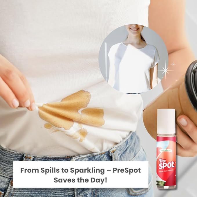 Melaleuca PreSpot Instant Stain Remover – 0.3 fl oz. | Enzyme-Powered Laundry Stain Remover