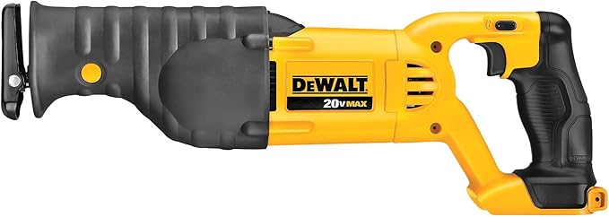 DEWALT 20V MAX Reciprocating Saw, 3,000 Strokes Per Minute, Variable Speed Trigger Cordless Saw, Tool Only (DCS380B)
