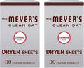 Mrs. Meyer's Clean Day Dryer Sheets (Lavender, 2 Pack, 160 Count)