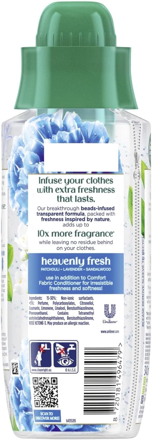 Comfort Scent Booster Elixir Heavenly Fresh 342ml - Pack of 8