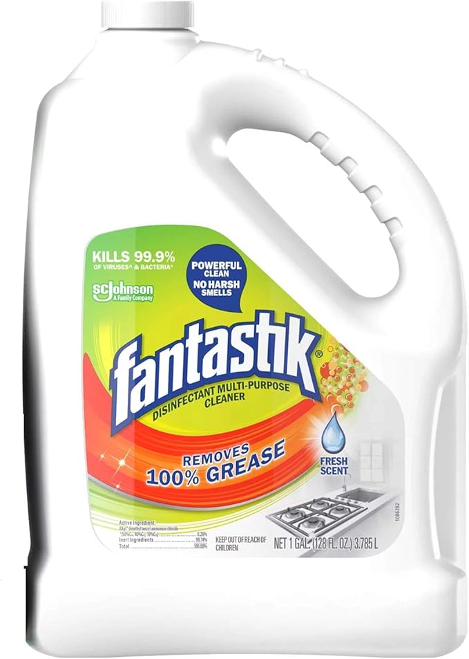 Multi-Surface Disinfectant Degreaser, Pleasant Scent, 1 Gallon Bottle