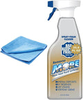 Bar-Keeper’s-Friend More Spray and Foam Cleaner, 25.4oz Hard Water Stain Remover + Microfiber Towel - Cleans Dirt from Hard Surfaces