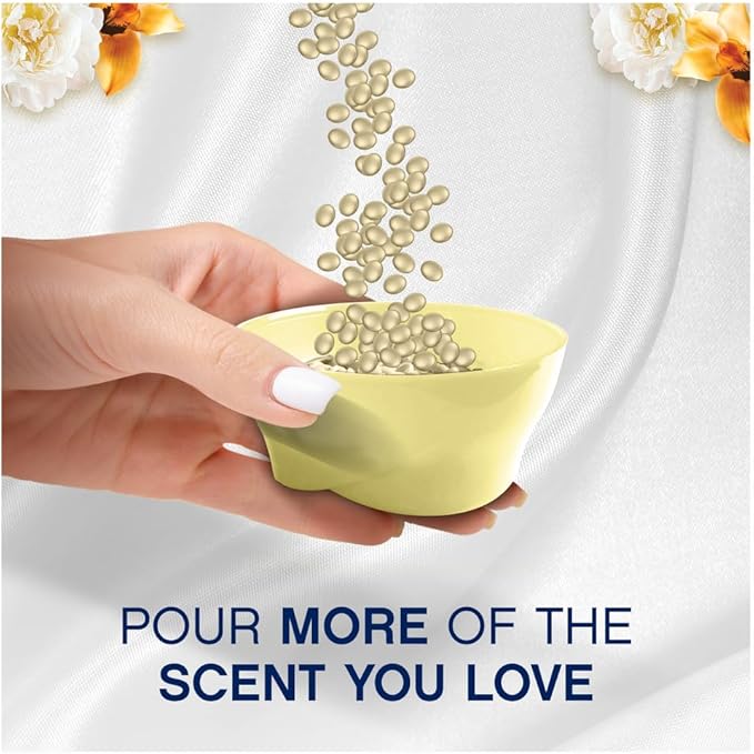 Lenor In-Wash Laundry Scent Booster Beads, 570g, Gold Orchid, A Boost Of Freshness For Up To 12 Weeks In Storage