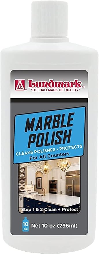 Lundmark Clean Scent Marble Polish 10 oz. Liquid