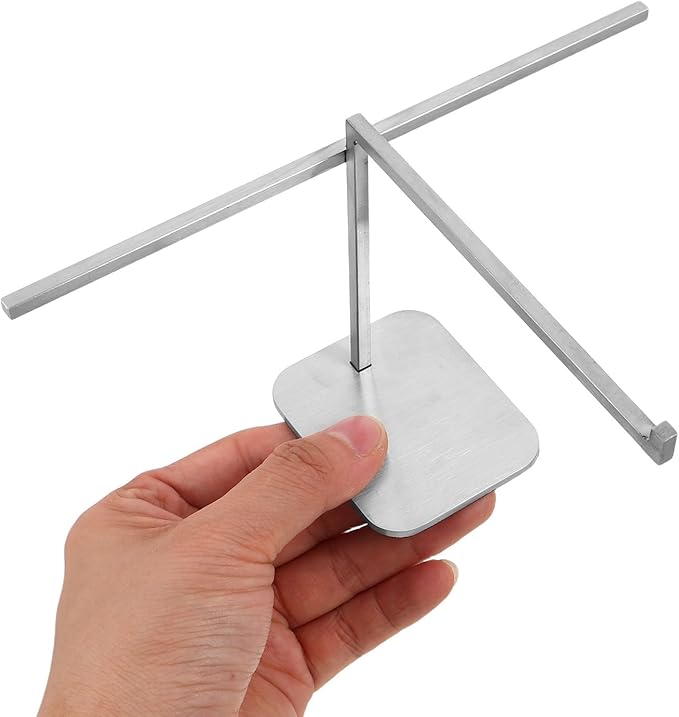Eyeglasses Display Stand: Metal Frame Glasses Display Stand - Countertop Organizer for Sunglasses and Eyewear Storage in Retail Shops