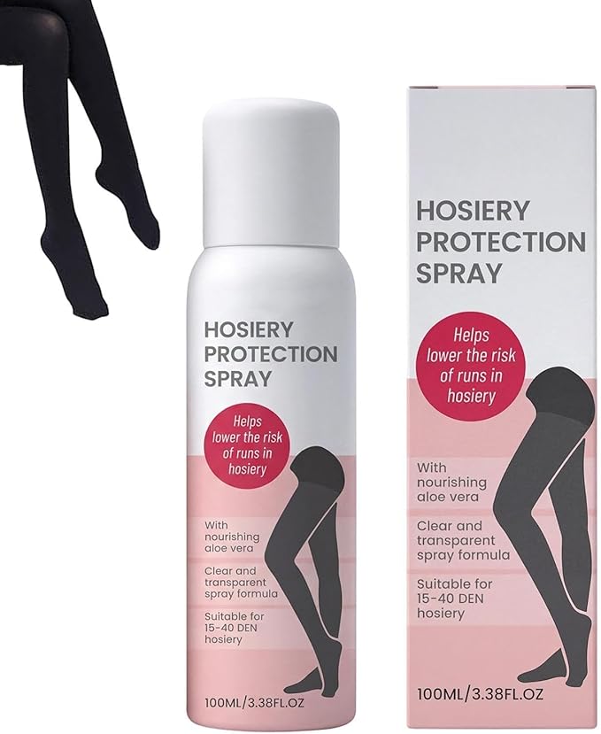 Tights Care Spray, Pantyhose Fabric Mist, 100ml Delicate Clothing Protector, Snag And Run Prevention For Business Casual, Professional Attire Wear Outfit Protection, Extends Life Of Hosiery