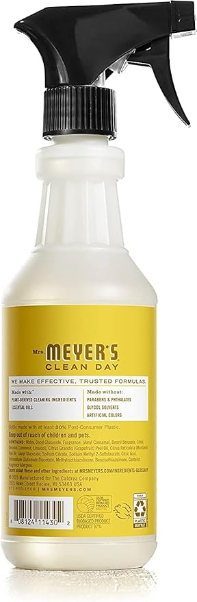 Mrs. MEYER'S CLEAN DAY Variety, 1 Multi-Surface Cleaner, 16 OZ, 1 Multi-Surface Cleaner, 16 OZ, 1 CT (Daisy + Rose)