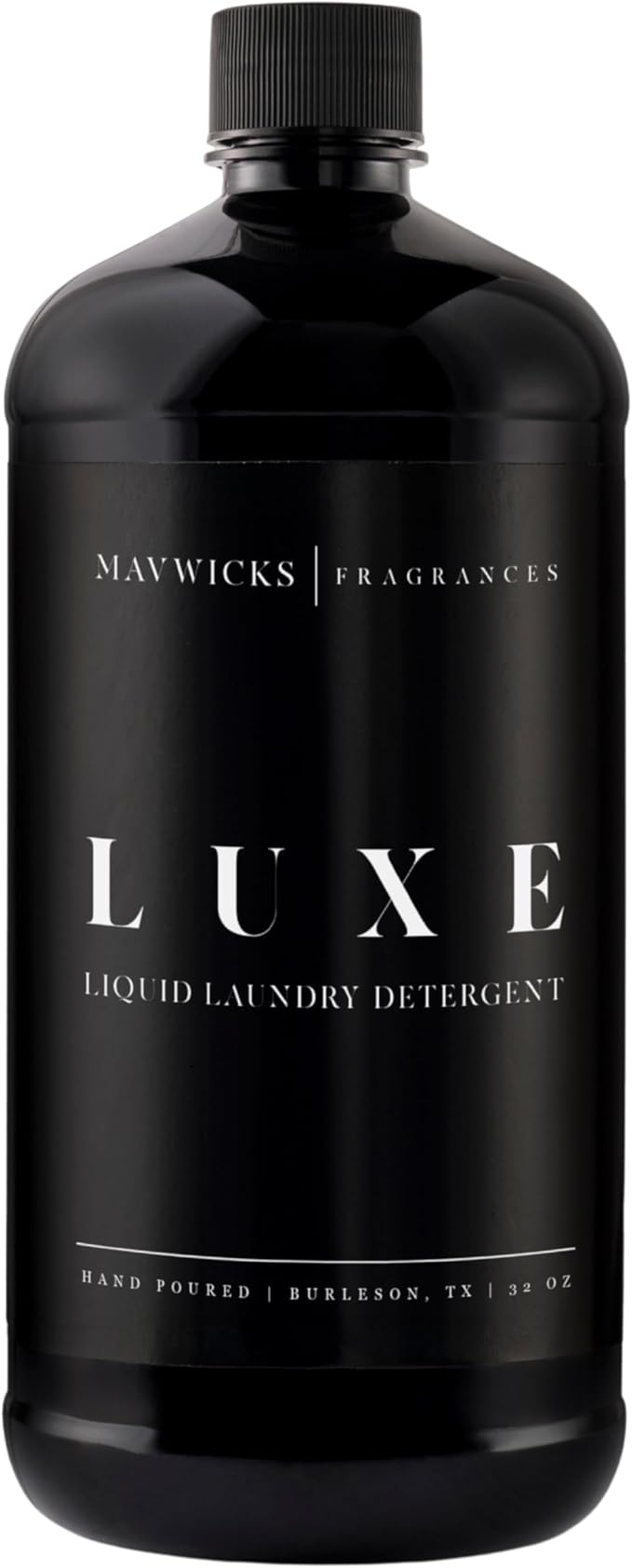 Laundry Liquid Detergent (Luxe) - 32 Oz Laundry Perfume Bottle for Men & Women, Stain & Odor Remover, Deep Clean, Long-Lasting Fragrance and Freshness for All Fabrics