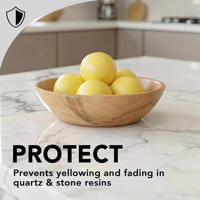 Weiman Quartz Countertop Cleaner and Polish (2 Pack w/Micro Towel) Clean and Shine Your Quartz Countertops Islands and Stone Surfaces with Ultra Violet Protection