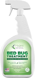 Hygea Natural Lice, Mite, and Bed Bug Natural Spray - Child & Pet Friendly - Immediate Results - Stain & Odor Free (24 Ounce)