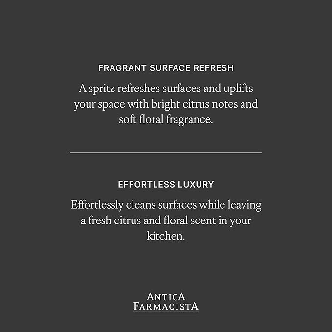 Antica Farmacista Counter Spray - Plant-Derived, Biodegradable Cleaning Solution - Luxurious Home Care Essentials - Housewarming Gift - Prosecco, 24 fl oz