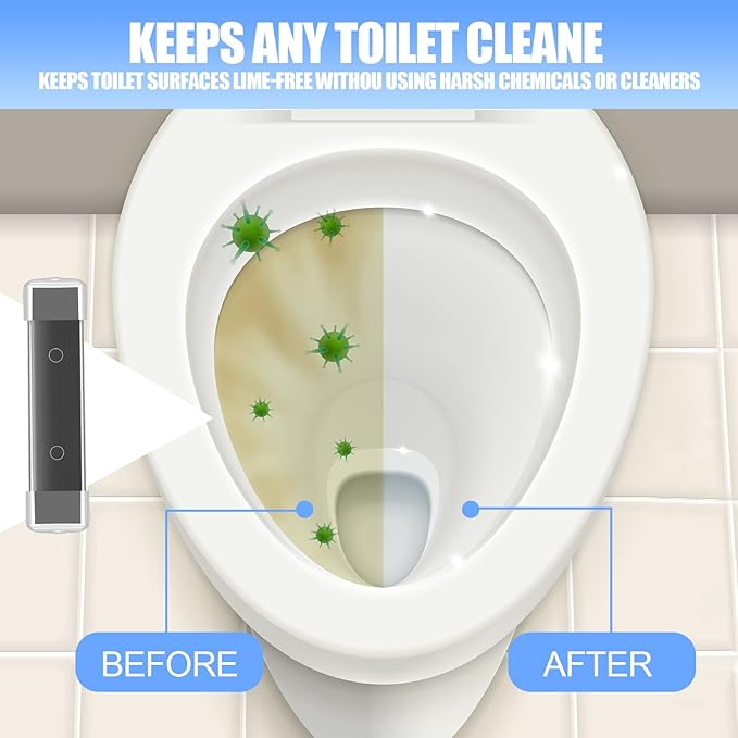 9 Pcs Magnetic Toilet Bowl Cleaner Black Toilet Cleaning Magnets Magnetic Tank Cleaner for Household Bathroom Cleaning Supplies Against Stains No Chemicals