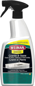 Weiman Granite Cleaner For Granite Marble Soapstone Quartz Quartzite Slate Limestone Corian Laminate Tile Countertop and More, 24 FL Oz