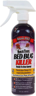 Nature’s MACE Bed Bug Killer 16 oz, Kill BedBugs Treatment, Mites, Eggs, Easy, Do-It-Yourself, Professional Bed Bug Spray, at-Home Solution, Mattress, Non-Toxic, Child & Pet Safe, Stain & Odor Free