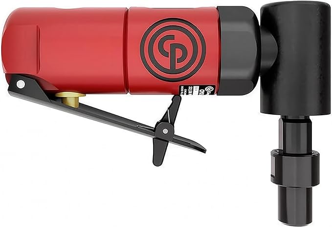 Chicago Pneumatic CP875 - Air Angle Die Grinder Tool, 1/4 Inch (6 mm), 0.3 HP / 220 W, 22500 RPM, Welder, Woodworking, Automotive Detailing, Stainless Steel Polisher, Heavy Duty