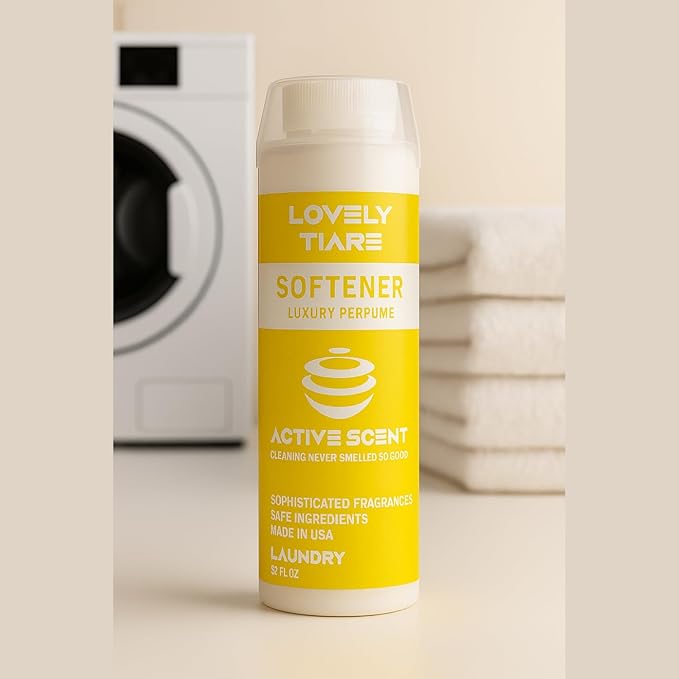 Royal Tiare Flower - Lovely Tiaré Luxury Fabric Softener– Tropical Floral Perfume-Inspired by iconic perfume house, Softener hyper Long-Lasting scented Fragrance Ultra-Soft Finish–1 Liter (33.8 fl oz)