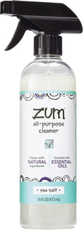 Indigo Wild Zum All-Purpose Cleaner - Natural Multipurpose Cleaner Made with Essential Oils, Baking Soda & More - Sea Salt, 16 fl oz