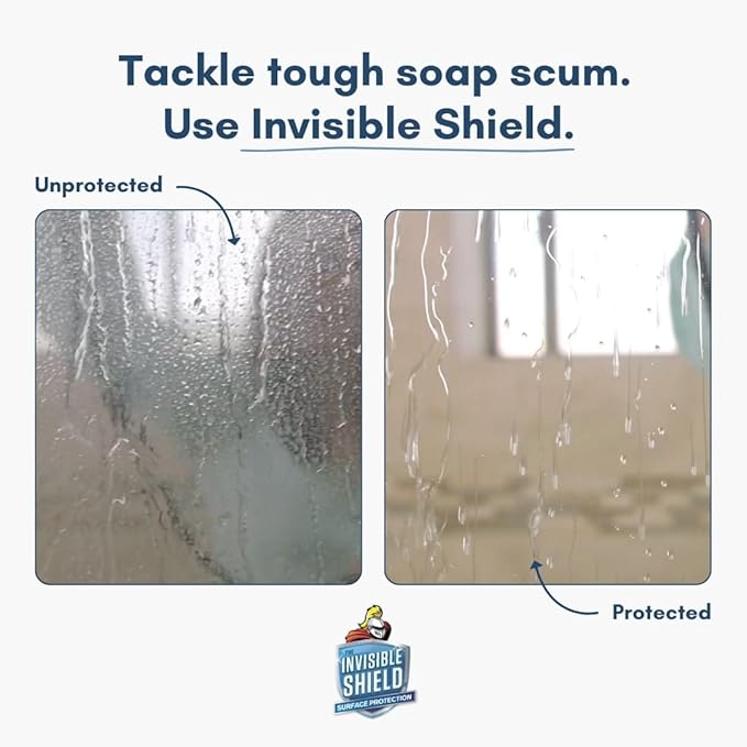 Invisible Shield Protective Glass + Surface Coating (2) & Water Spot and Stain Remover (1) - Restorer 3 Pack - 10 oz
