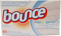 Bounce Fabric Softener Sheets, Free, 80 Sheets