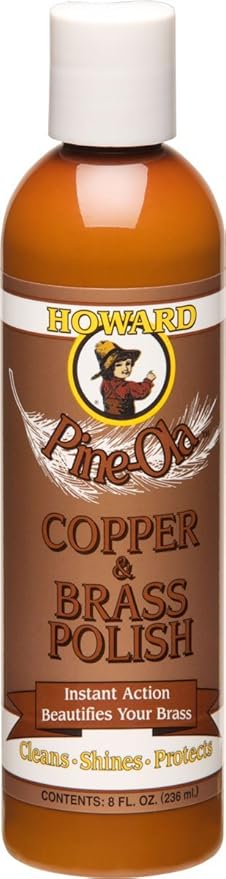Howard Products Howard CB0008 Pine-Ola Copper and Brass Polish, 8-Ounce