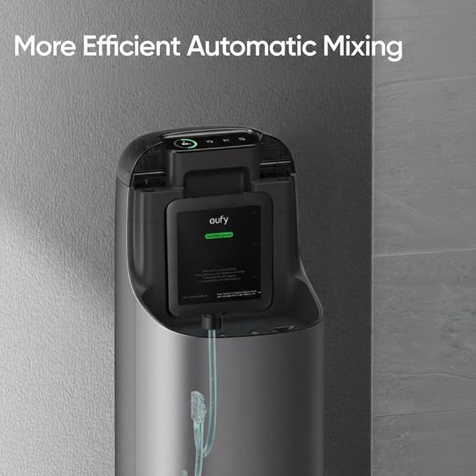 eufy Official Hard Floor Cleaner for Omni S1 Pro/S1, Safe and Gentle for Hand, Automatically Mix Without Manual Dilution, 600ml