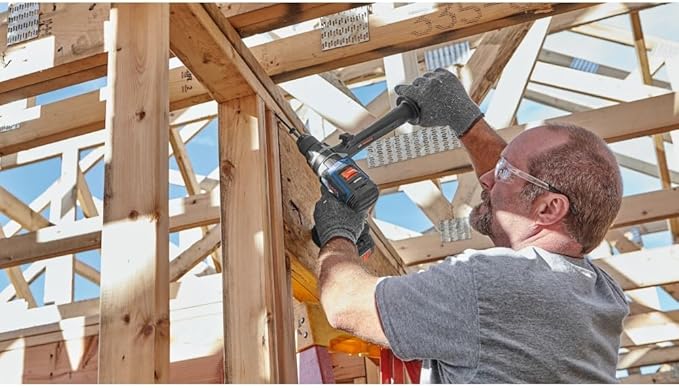 BOSCH GSB18V-1330CB14 PROFACTOR™ 18V Connected-Ready 1/2 In. Hammer Drill/Driver Kit with (1) CORE18V® 8 Ah High Power Battery