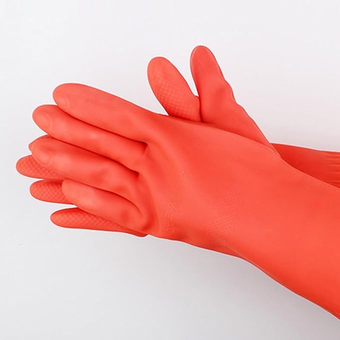 Household Arms Length Rubber Latex Cleaning Long Glove Reusable Kitchen Natural Rubber Living Wash Gloves