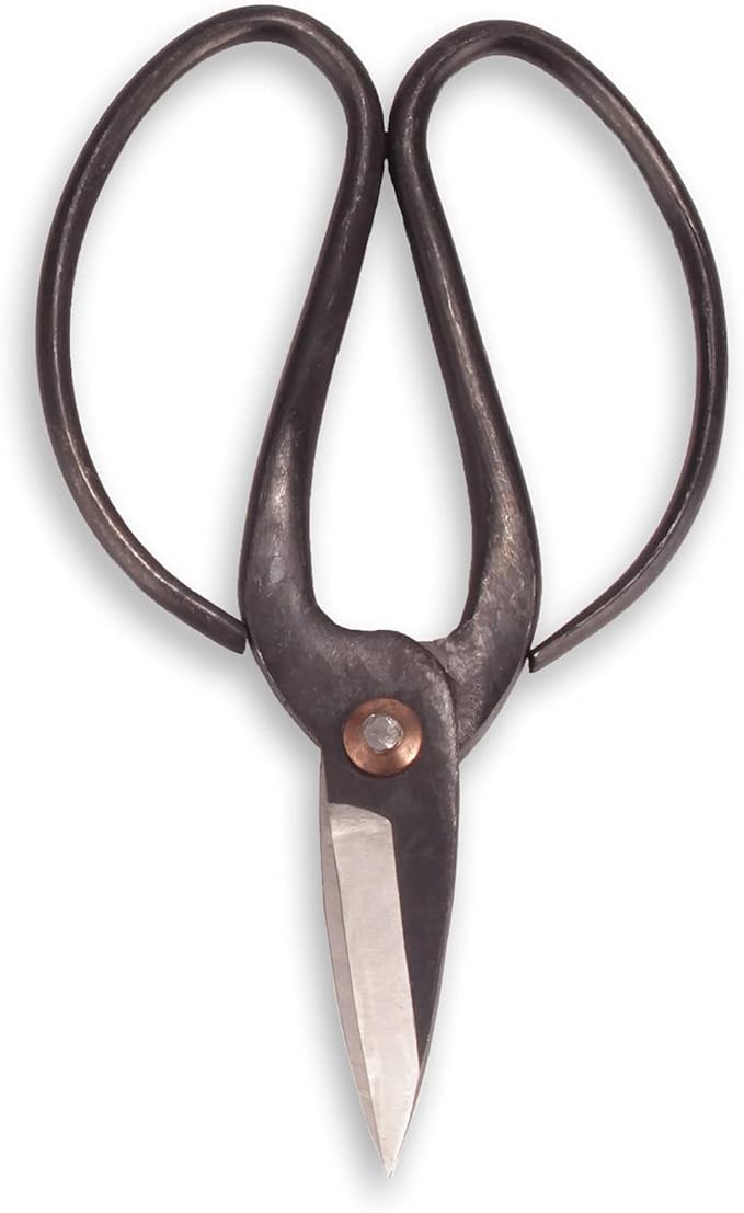 BambooMN Bonsai 7" Heavy Duty Butterfly Shear - 10 Pieces