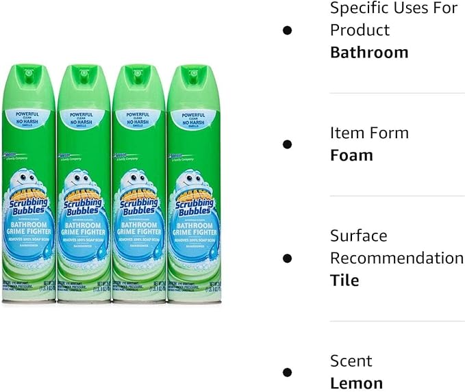 Scrubbing Bubbles Disinfectant Bathroom Cleaner (Pack of 4)
