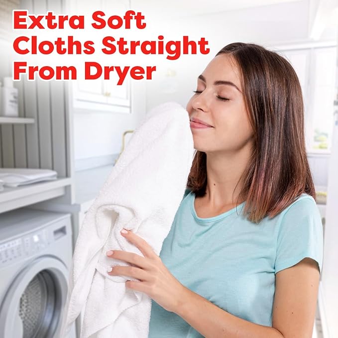 Bounce Dryer Sheets Laundry Fabric Softener Fresh Scent - Long Lasting Fresh Dry Cleaning Sheets for Tumble Dryer - Helps Reduce Wrinkles and Soften Fabrics, Repel Lint and Hair (160 Count)