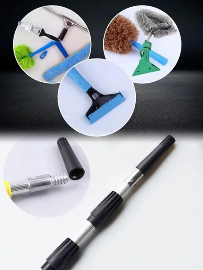 RYFCRRZ Squeegee Adapter - Squeegee Pole Adapter - Window Squeegee Adaptor - Change The Threaded Tip to A Standard Friction Taper Fit - 3pc