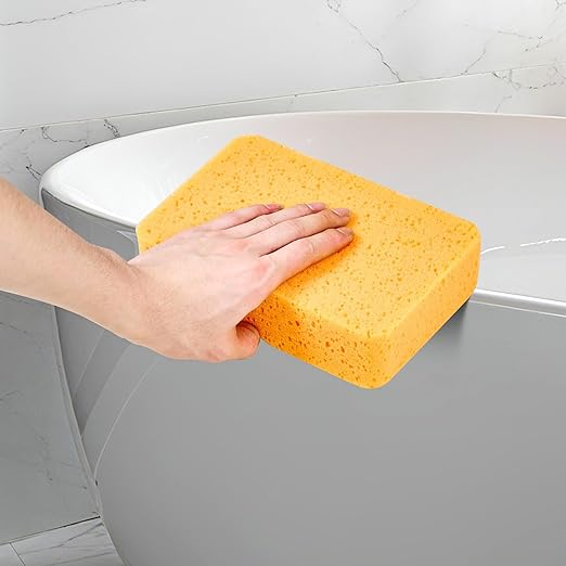VEVOR 6-Pack Non-Scratch Cleaning Sponges, Dish Scrubber Sponges for Kitchen, Bathroom, Tiles, Marble and Glass Surfaces, Large Household Scrubbing Sponges