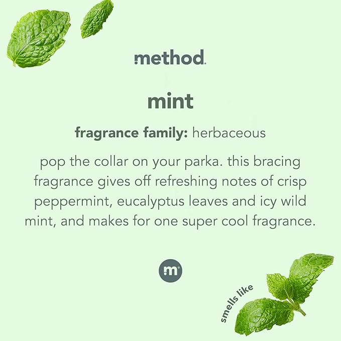 Method Glass Cleaner,Mint,28 Ounce,Packaging May Vary,(Pack of 8)
