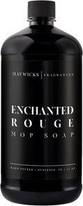 Fragrances - Luxury Mop Soap (Enchanted Rouge) 32 Oz – Enchanted Rouge Scented Floor Cleaner for Mopping – Pet Safe, Best Smelling Mop Detergent for All Surfaces